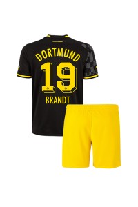 Borussia Dortmund Julian Brandt #19 Babytruitje Uit tenue Kind 2022-23 Korte Mouw (+ Korte broeken)